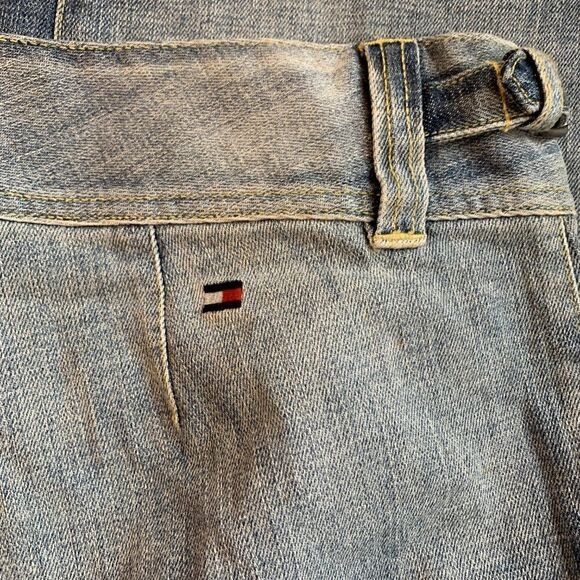 Tommy Hilfiger Woman flat front side adjust stretch jeans 14 NWT - Picture 6 of 16